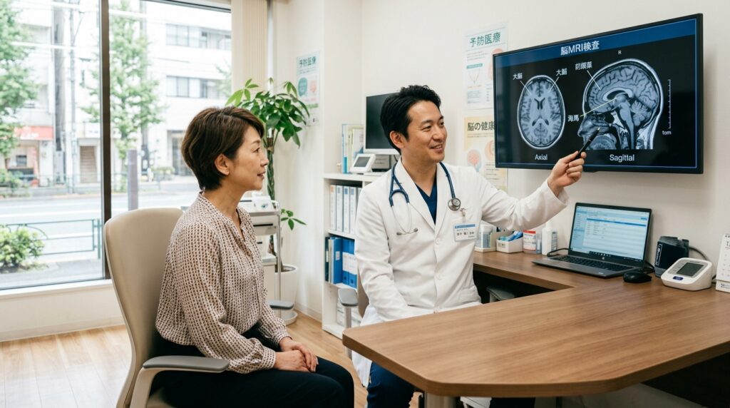 MRI検査で原因を調べることができます