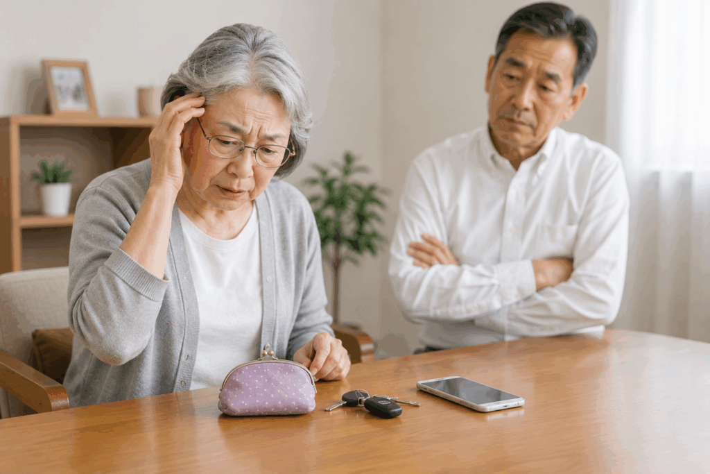 物忘れが増えたと感じたら？受診の目安
